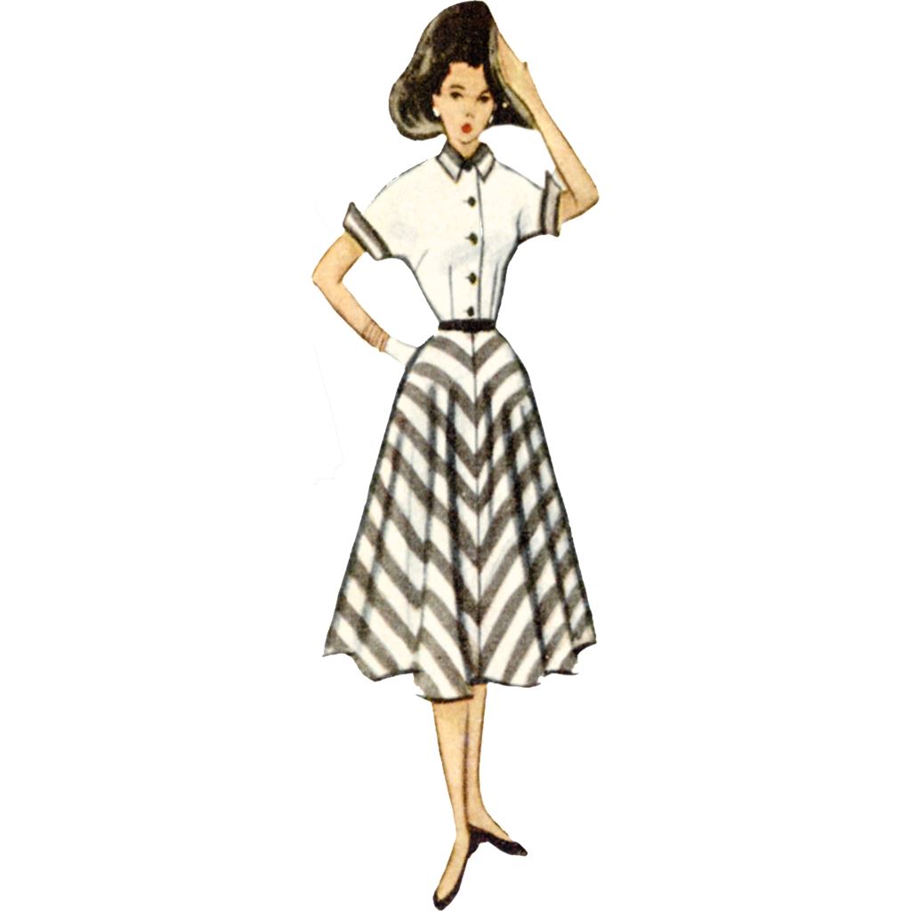 McCall's Pattern M8357 Misses Vintage Dress and Jacket 8357 Image 4 From Patternsandplains.com