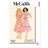 McCall's Pattern M8358 Misses Vintage Wrap Dress by Laura Ashley 8358 Image 1 From Patternsandplains.com