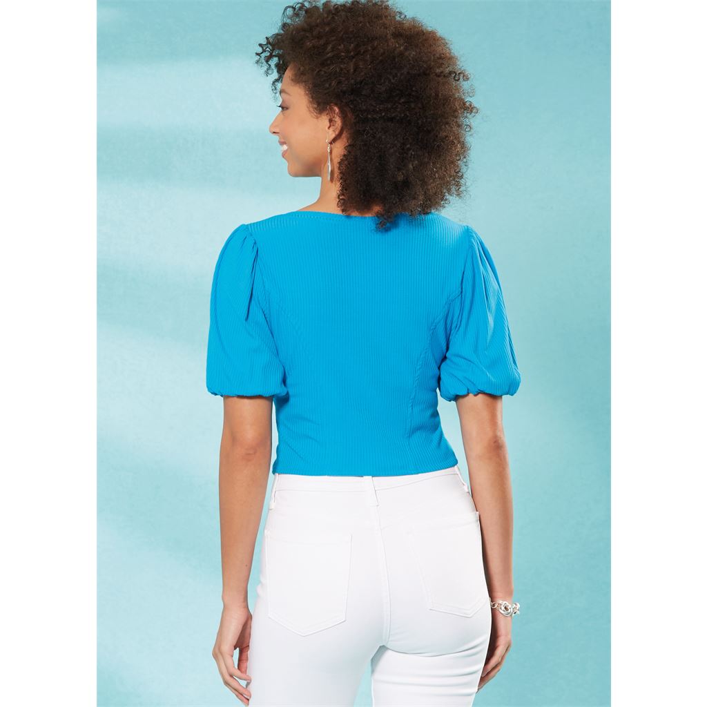 McCall's Pattern M8364 Misses Knit Corset Tops 8364 Image 6 From Patternsandplains.com