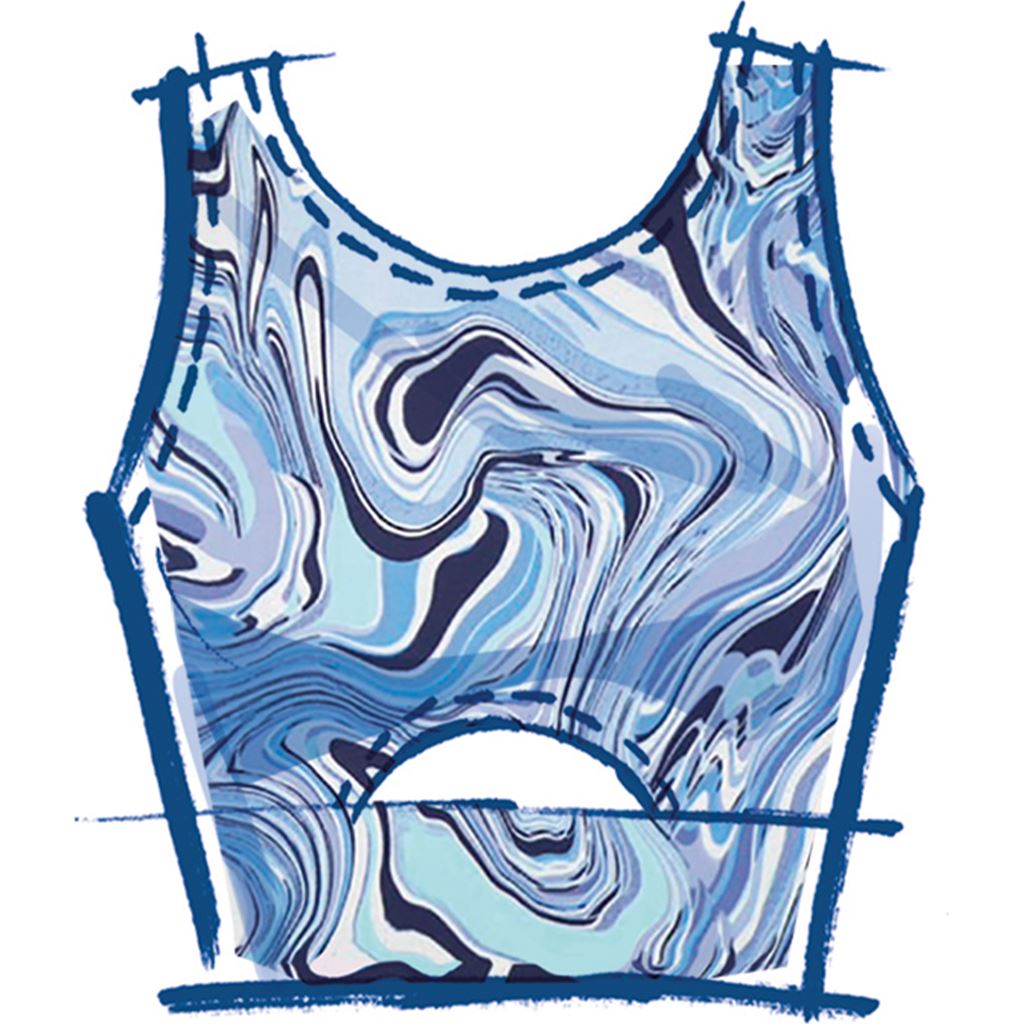 McCall's Pattern M8368 Misses Knit Tops and Pants 8368 Image 3 From Patternsandplains.com