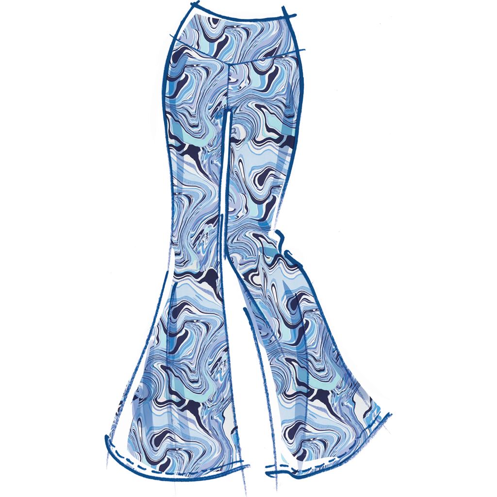 McCall's Pattern M8368 Misses Knit Tops and Pants 8368 Image 4 From Patternsandplains.com