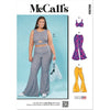 McCall's Pattern M8369 Womens Knit Tops and Pants 8369 Image 1 From Patternsandplains.com