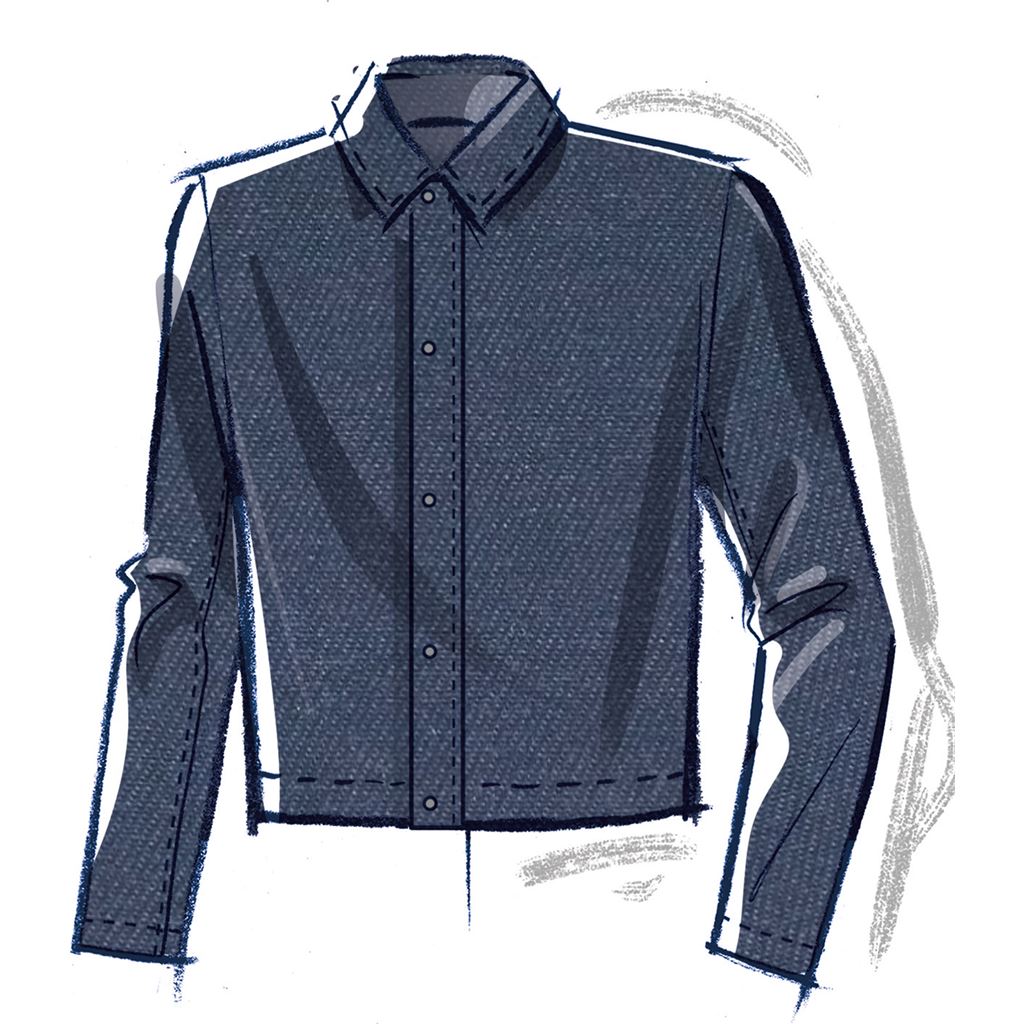 McCall's Pattern M8371 Mens Jacket in Two Lengths 8371 Image 3 From Patternsandplains.com