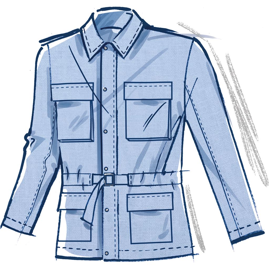 McCall's Pattern M8371 Mens Jacket in Two Lengths 8371 Image 5 From Patternsandplains.com