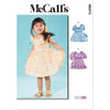 McCall's Pattern M8372 Toddlers Dresses 8372 Image 1 From Patternsandplains.com