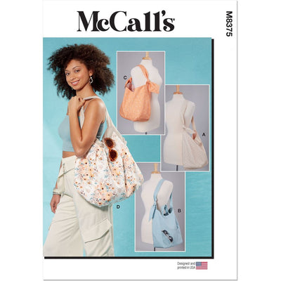 McCall's Pattern M8375 Bags in Four Styles 8375 Image 1 From Patternsandplains.com