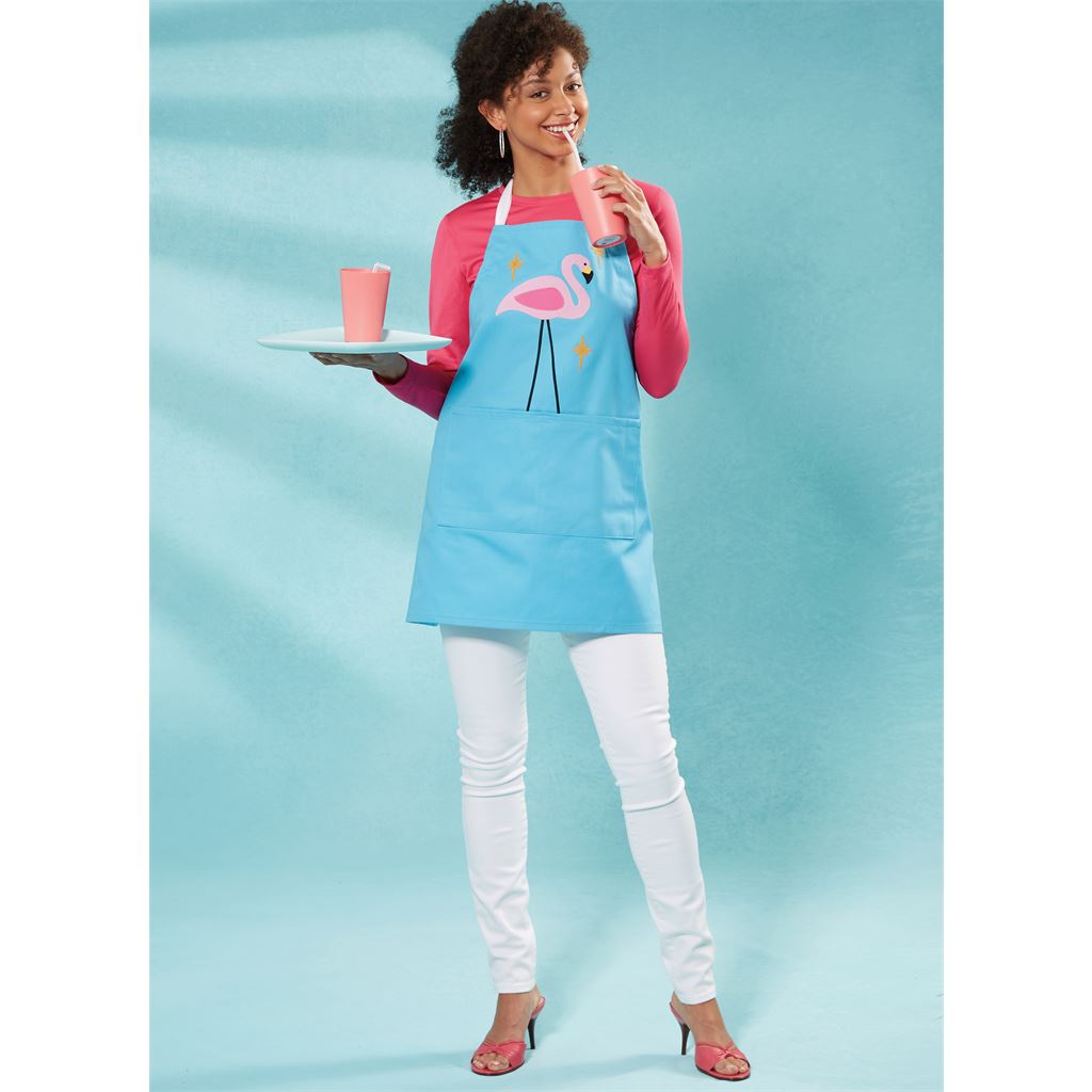 McCall's Pattern M8377 Apron and Kitchen Accessories 8377 Image 2 From Patternsandplains.com