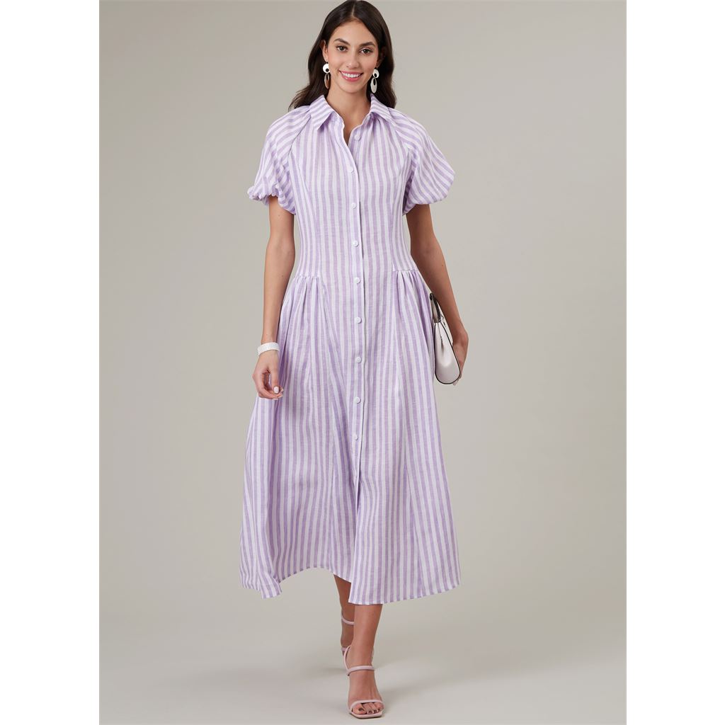 McCall's Pattern M8384 Misses Shirtdress 8384 Image 2 From Patternsandplains.com