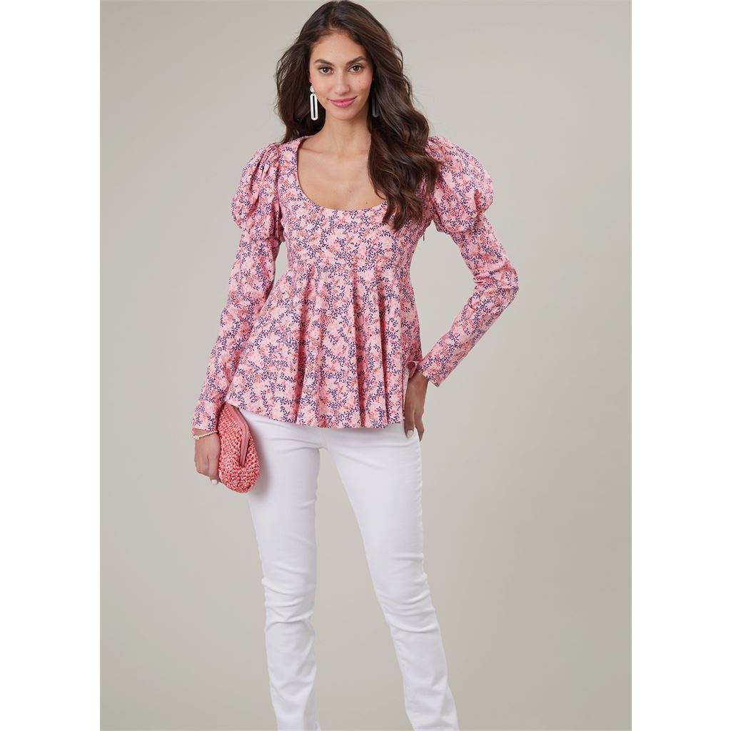 McCall's Pattern M8386 Misses Tops 8386 Image 5 From Patternsandplains.com