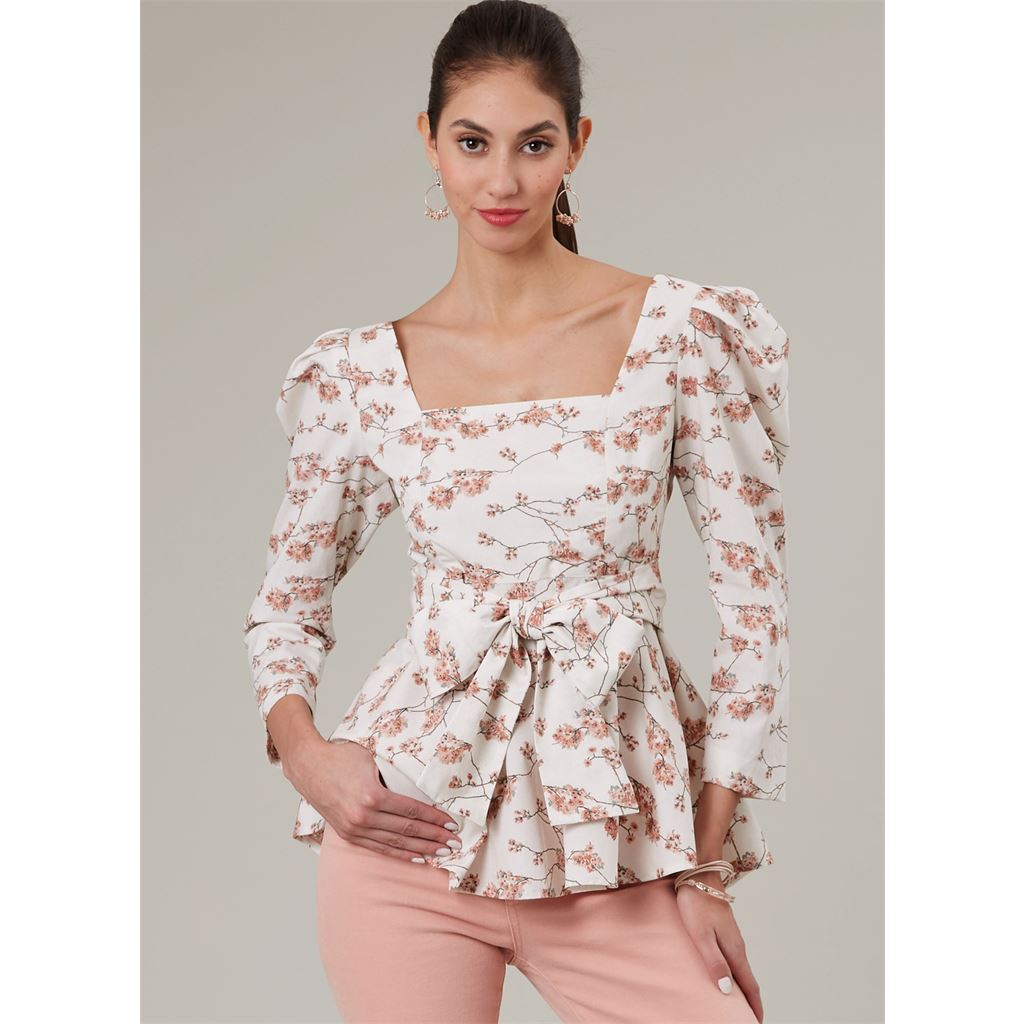 McCall's Pattern M8388 Misses Tops 8388 Image 2 From Patternsandplains.com