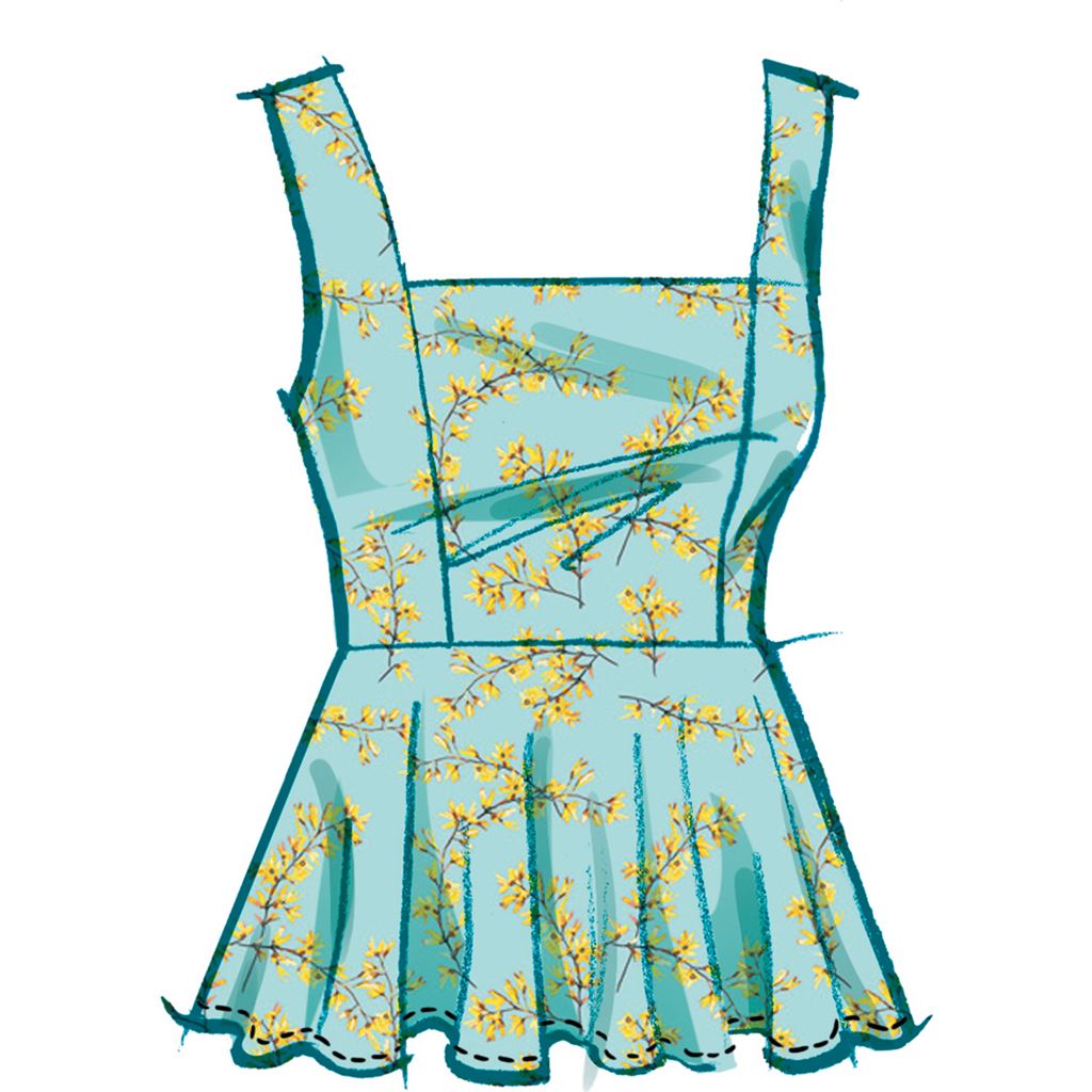 McCall's Pattern M8388 Misses Tops 8388 Image 5 From Patternsandplains.com