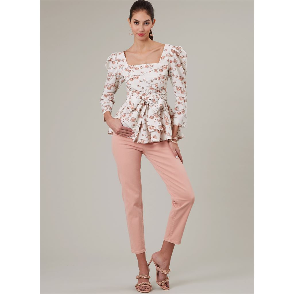 McCall's Pattern M8388 Misses Tops 8388 Image 6 From Patternsandplains.com