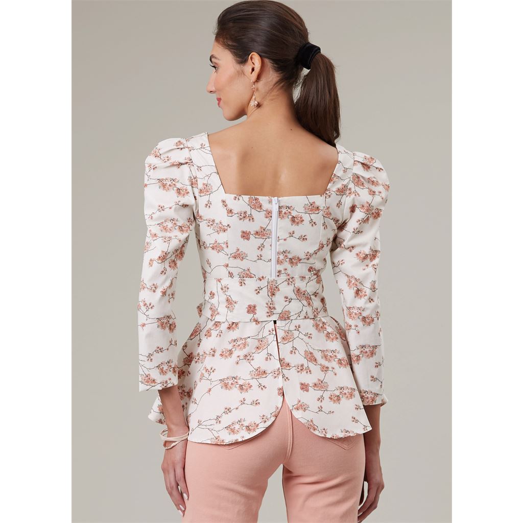 McCall's Pattern M8388 Misses Tops 8388 Image 7 From Patternsandplains.com