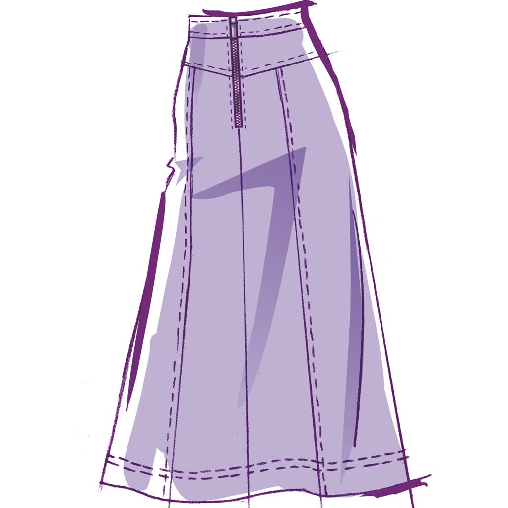 McCall's Pattern M8389 Misses Skirts 8389 Image 3 From Patternsandplains.com