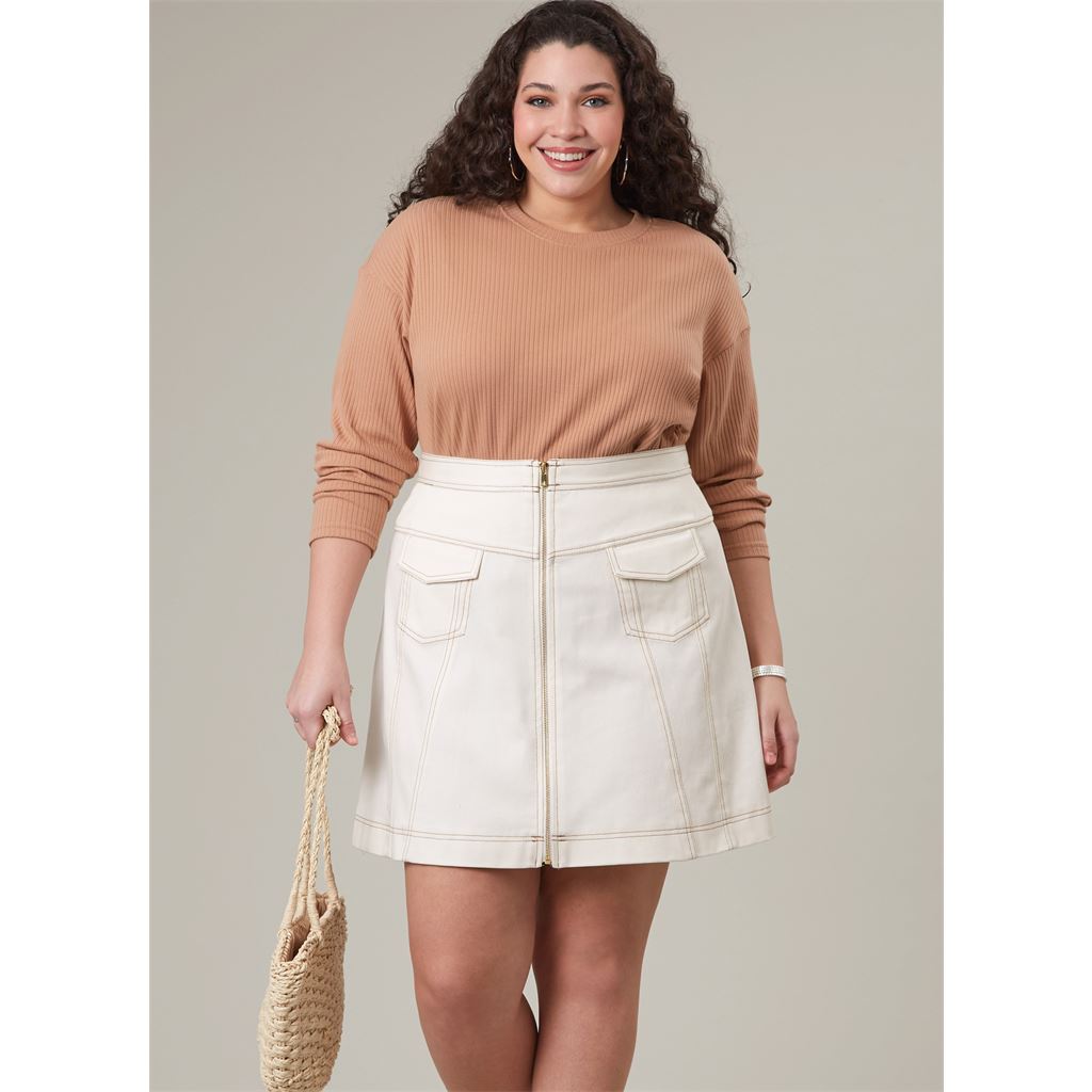 McCall's Pattern M8390 Womens Skirts 8390 Image 2 From Patternsandplains.com