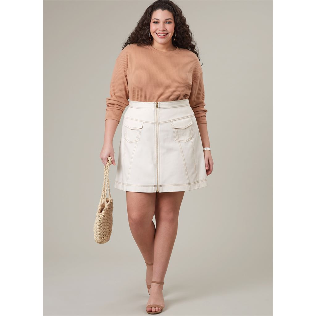 McCall's Pattern M8390 Womens Skirts 8390 Image 5 From Patternsandplains.com