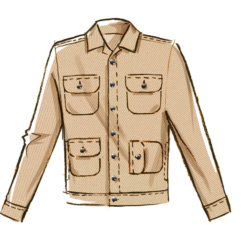 McCall's Pattern M8393 Mens Jacket Shorts and Pants 8393 Image 3 From Patternsandplains.com