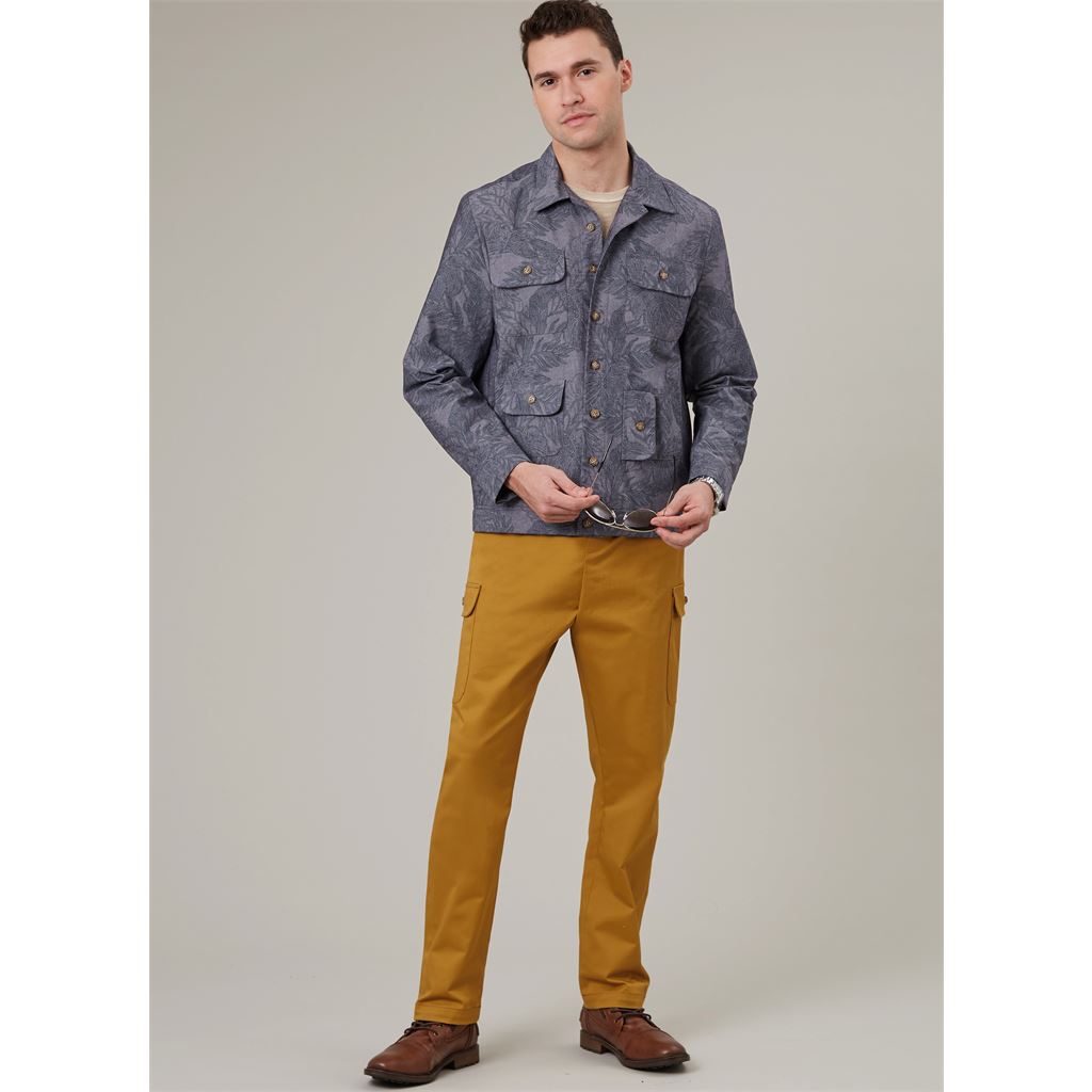 McCall's Pattern M8393 Mens Jacket Shorts and Pants 8393 Image 6 From Patternsandplains.com