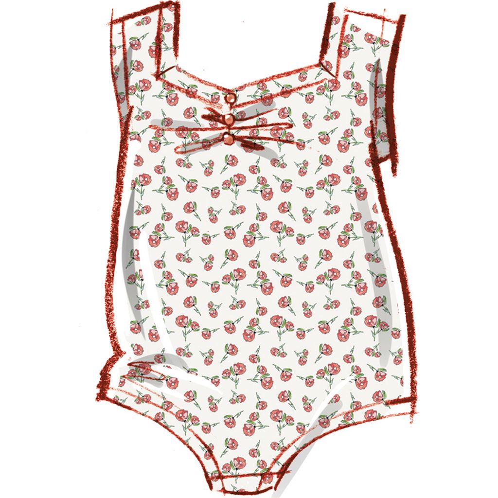 McCall's Pattern M8394 Toddlers Knit Bodysuits and Pants 8394 Image 3 From Patternsandplains.com