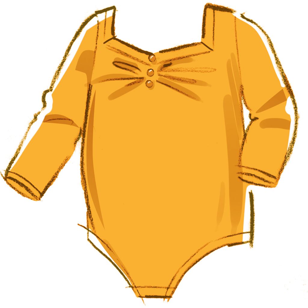 McCall's Pattern M8394 Toddlers Knit Bodysuits and Pants 8394 Image 5 From Patternsandplains.com