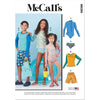 McCall's Pattern M8395 Childrens Girls and Boys Rash Guard Bodysuit Top Shorts and Bikini 8395 Image 1 From Patternsandplains.com