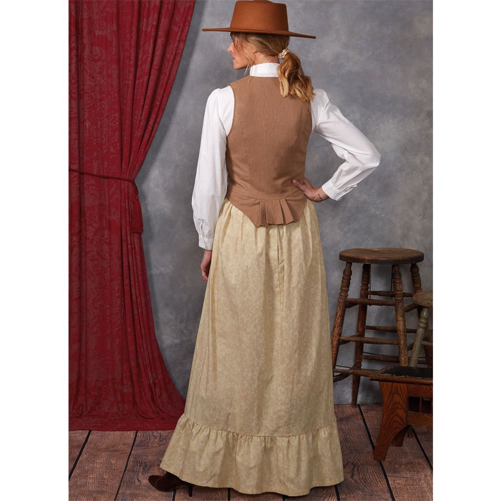 McCall's Pattern M8398 Misses Costumes 8398 Image 3 From Patternsandplains.com