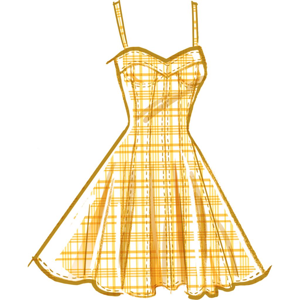 McCall's Pattern M8405 Missess Dress With Sleeve and Length Variations 8405 Image 3 From Patternsandplains.com