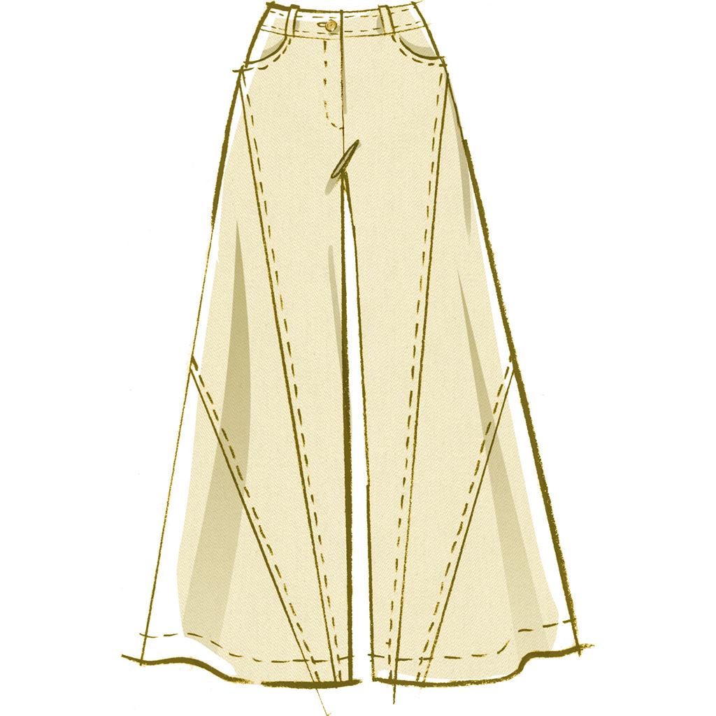 McCall's Pattern M8408 Misses Shorts and Pants 8408 Image 4 From Patternsandplains.com