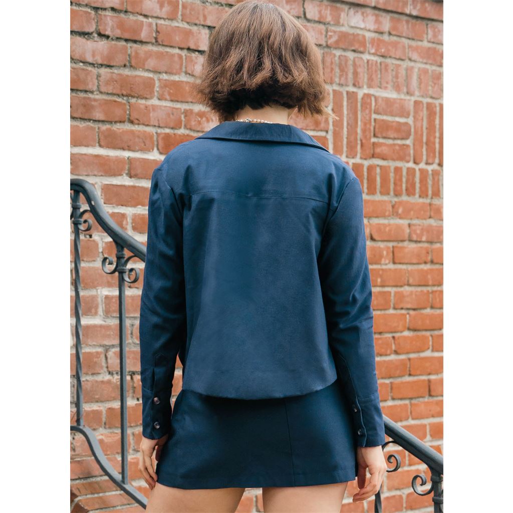 McCall's Pattern M8410 Misses Shirt and Mini Skirt by Brandi Joan 8410 Image 4 From Patternsandplains.com