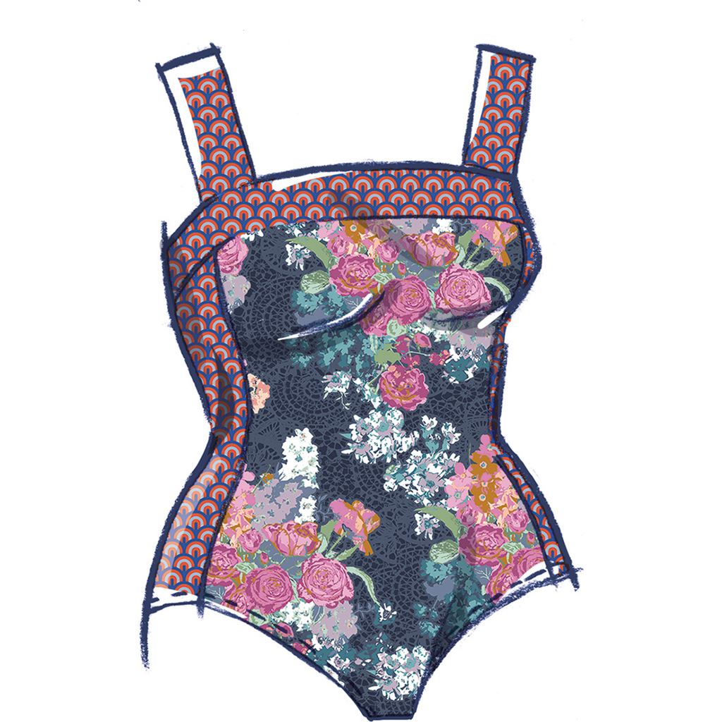 McCall's Pattern M8412 Womens Bodysuit Robe Shorts and Pants 8412 Image 3 From Patternsandplains.com