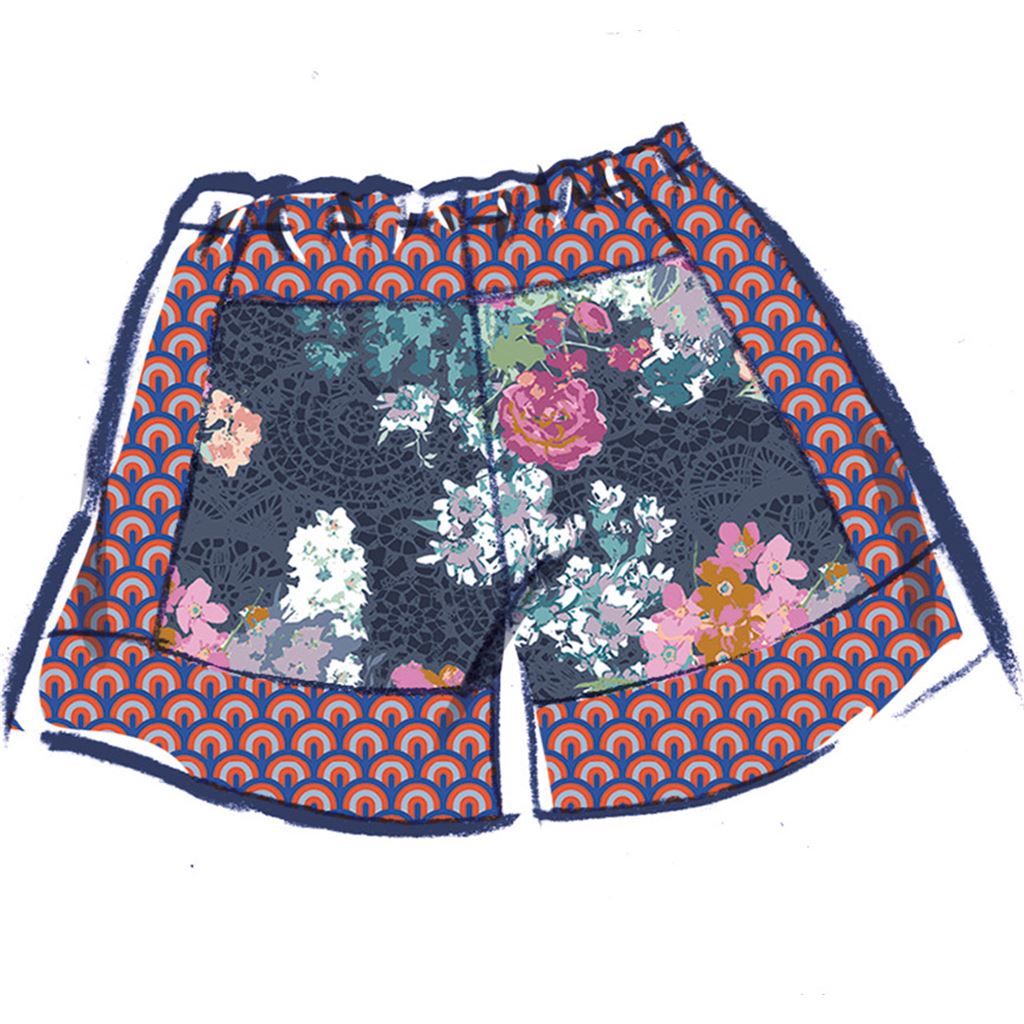 McCall's Pattern M8412 Womens Bodysuit Robe Shorts and Pants 8412 Image 4 From Patternsandplains.com