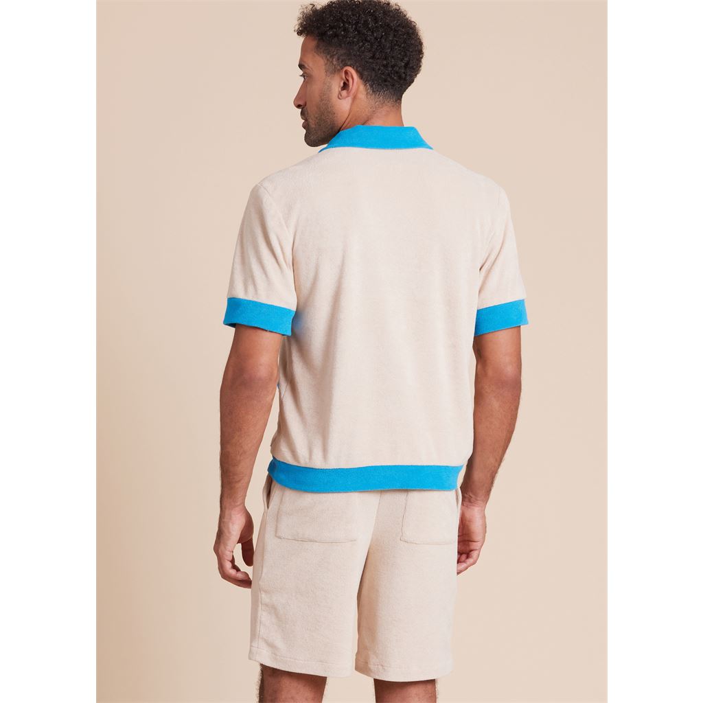 McCall's Pattern M8414 Mens Knit Shirts and Shorts 8414 Image 6 From Patternsandplains.com