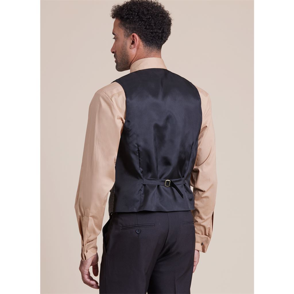 McCall's Pattern M8415 Mens Lined Vest Shirts Tie and Bow Tie 8415 Image 9 From Patternsandplains.com