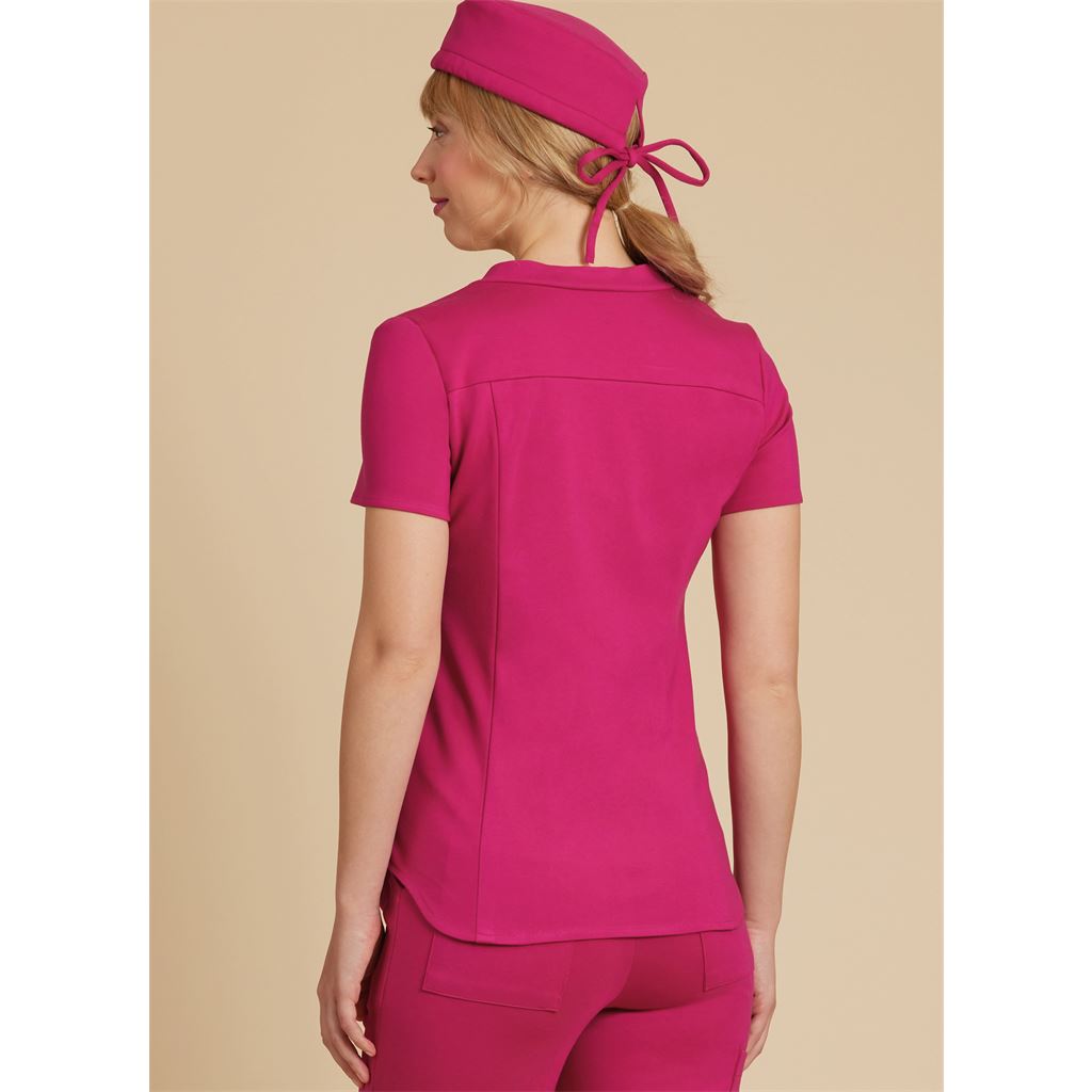 McCall's Pattern M8421 Misses Knit Scrub Tops Pants Jogger and Cap 8421 Image 7 From Patternsandplains.com