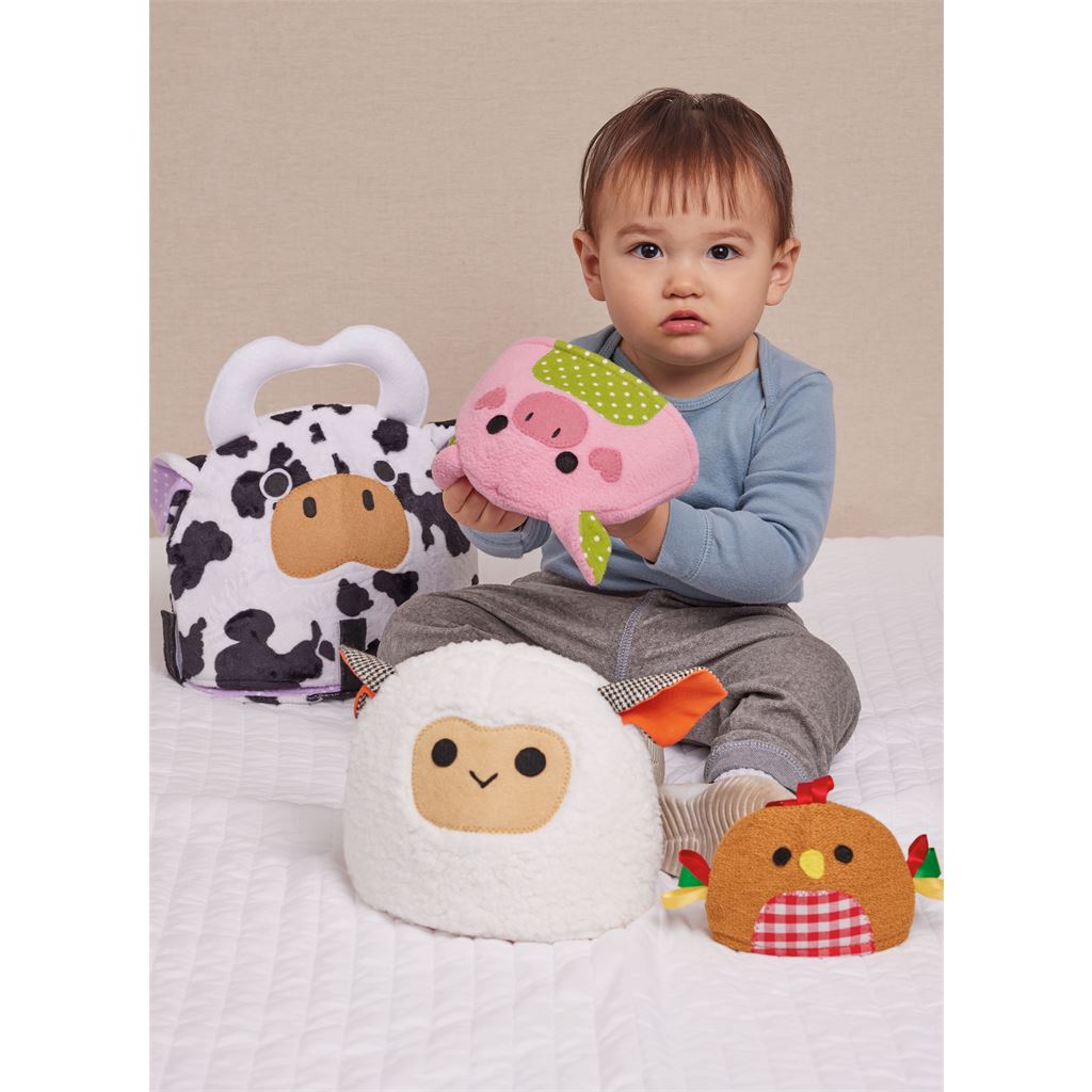 McCall's Pattern M8427 Plush Nesting Animals 8427 Image 2 From Patternsandplains.com