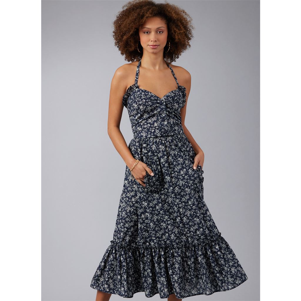 McCall's Pattern M8429 Misses Top and Skirt by Laura Ashley 8429 Image 2 From Patternsandplains.com