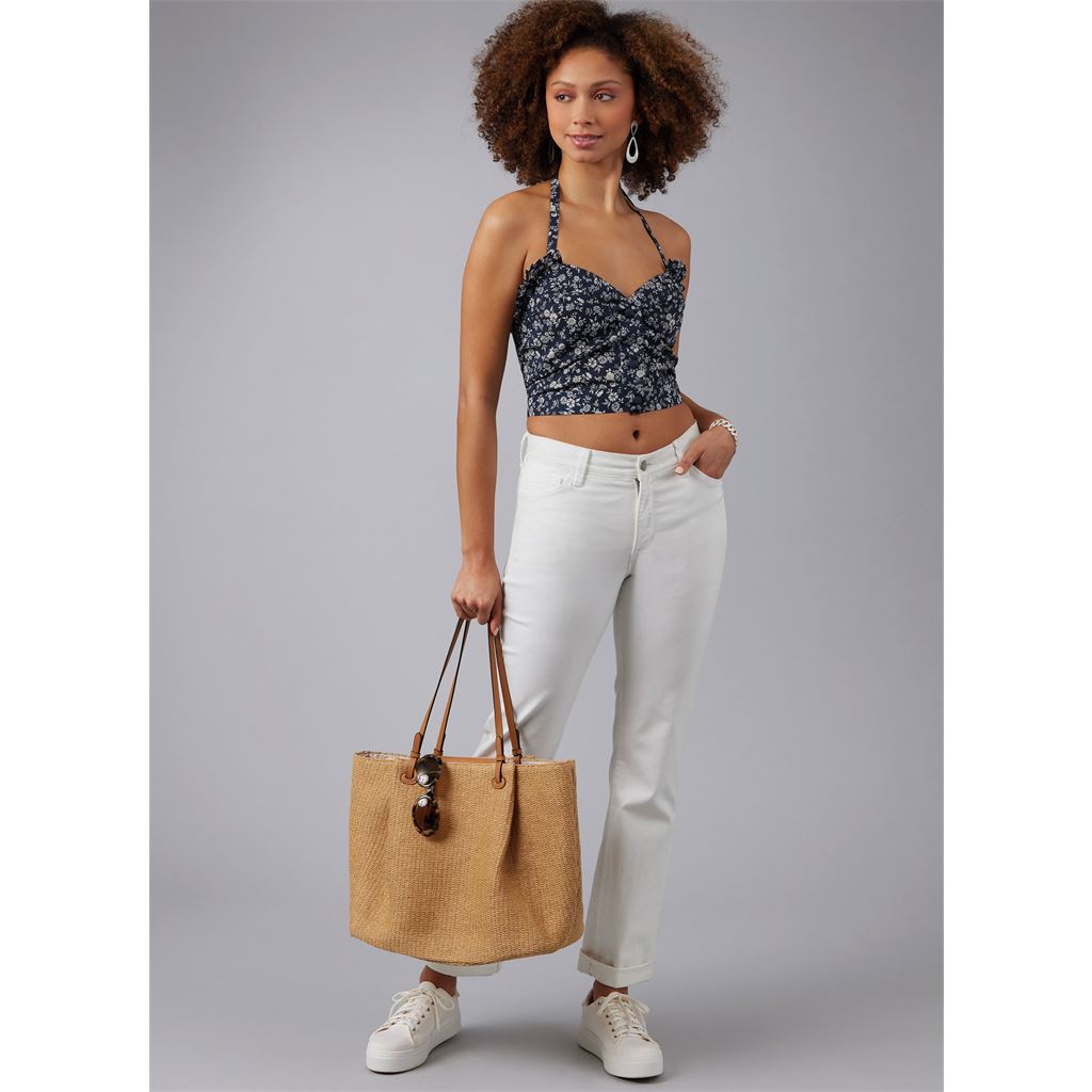 McCall's Pattern M8429 Misses Top and Skirt by Laura Ashley 8429 Image 6 From Patternsandplains.com