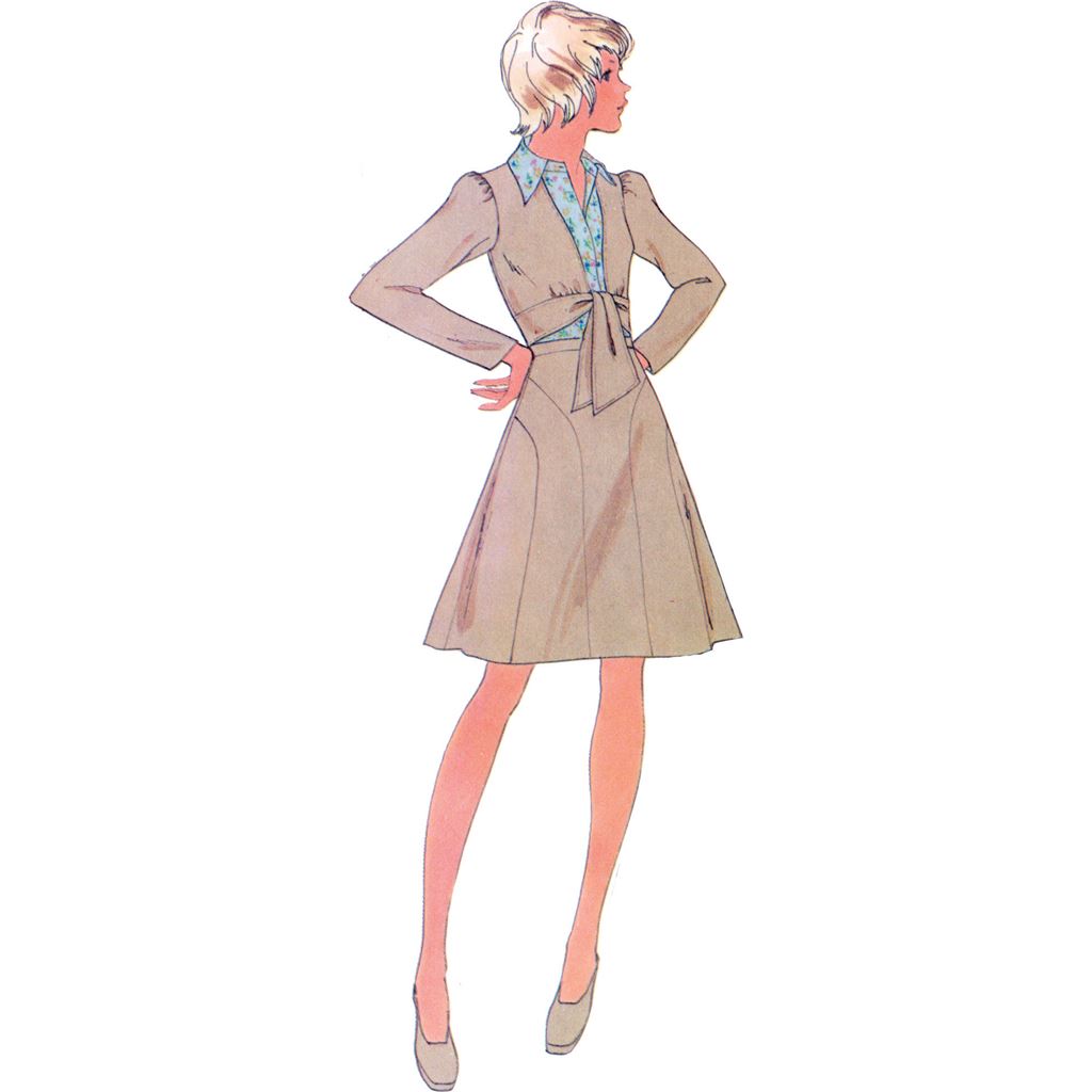 McCall's Pattern M8431 Misses Top and Skirt 8431 Image 3 From Patternsandplains.com