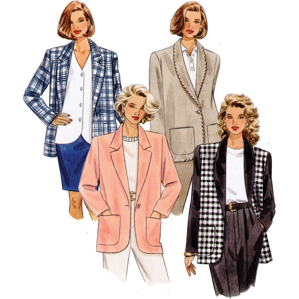 McCall's Pattern M8433 Misses Jacket 8433 Image 2 From Patternsandplains.com