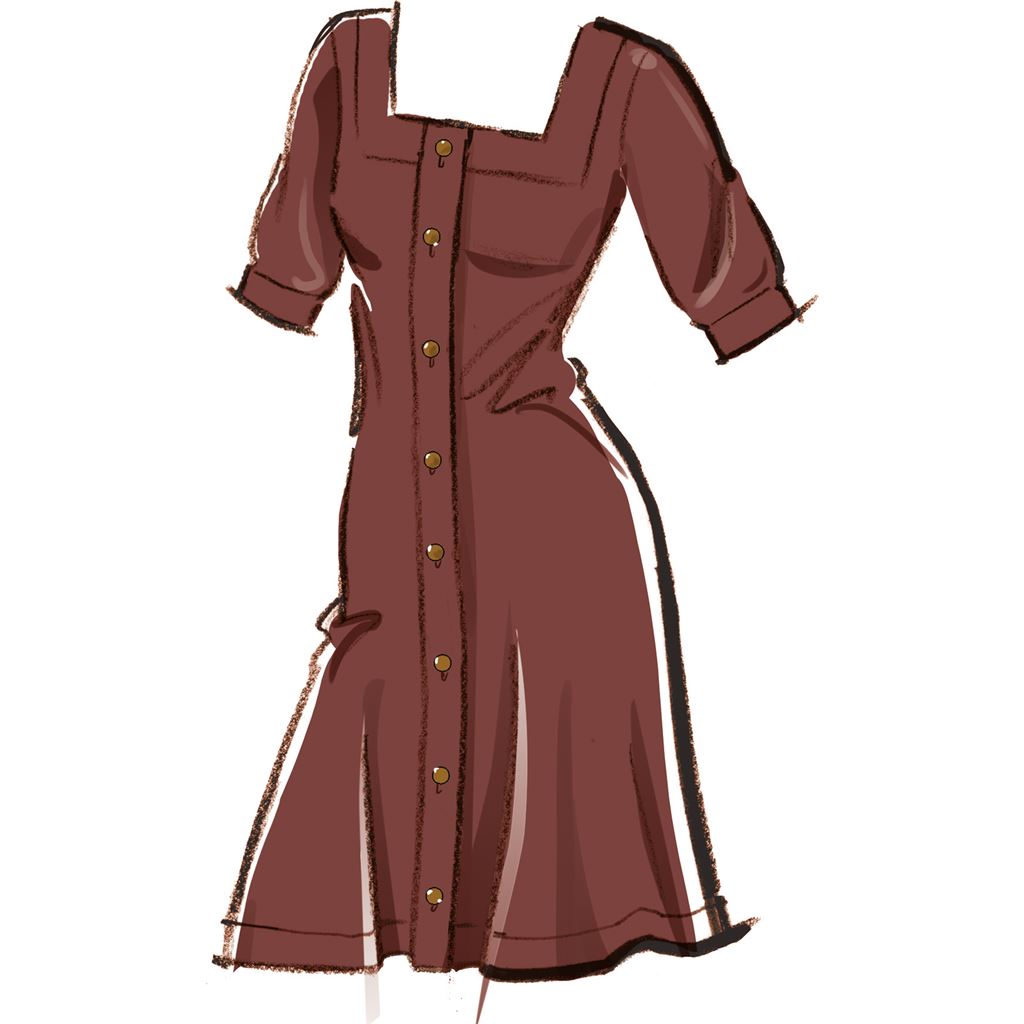 McCall's Pattern M8434 Misses Knit Dresses 8434 Image 3 From Patternsandplains.com