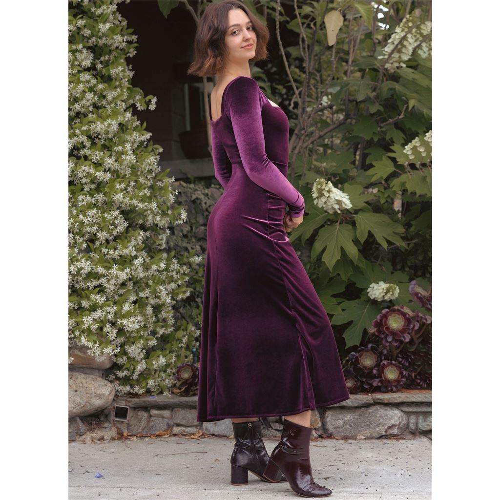 McCall's Pattern M8436 Misses Knit Dress in Two Lengths by Brandi Joan 8436 Image 6 From Patternsandplains.com