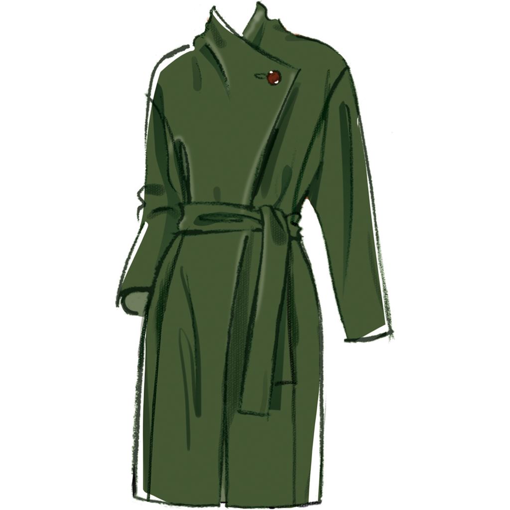 McCall's Pattern M8438 Misses Coats and Vest 8438 Image 3 From Patternsandplains.com