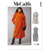 McCall's Pattern M8439 Womens Coats and Vest 8439 Image 1 From Patternsandplains.com