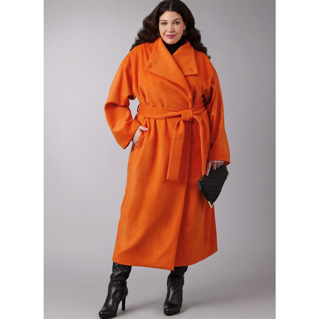 McCall's Pattern M8439 Womens Coats and Vest 8439 Image 2 From Patternsandplains.com