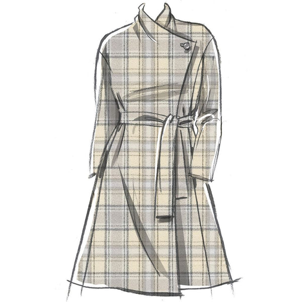 Pattern 8439 McCall's Pattern M8439 Women's Coats and Vest 8439 - Patterns and Plains