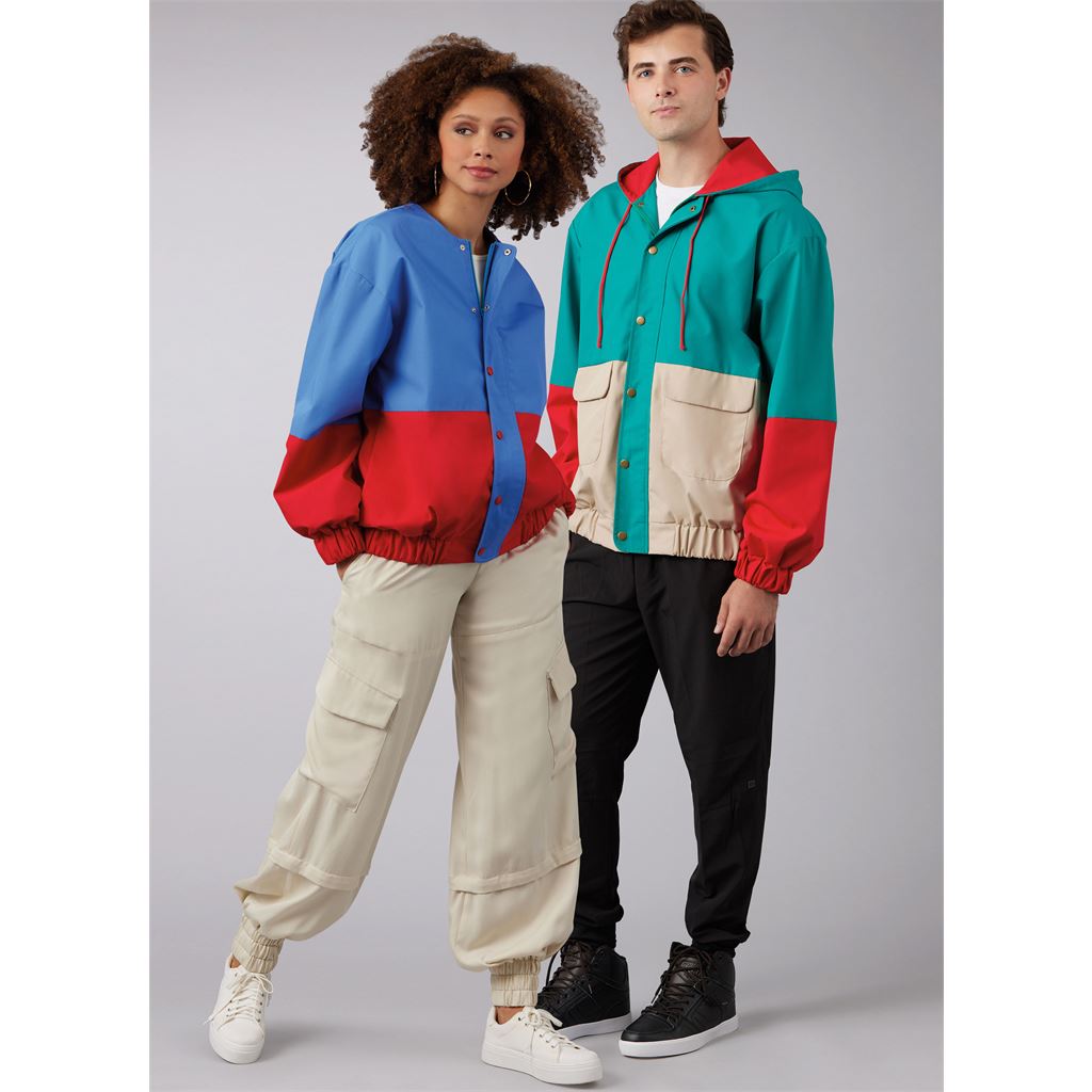 McCall's Pattern M8440 Unisex Jacket 8440 Image 2 From Patternsandplains.com