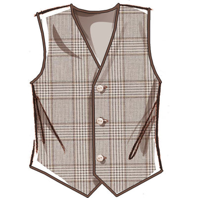 McCall's Pattern M8442 Misses and Mens Lined Vests 8442 Image 3 From Patternsandplains.com