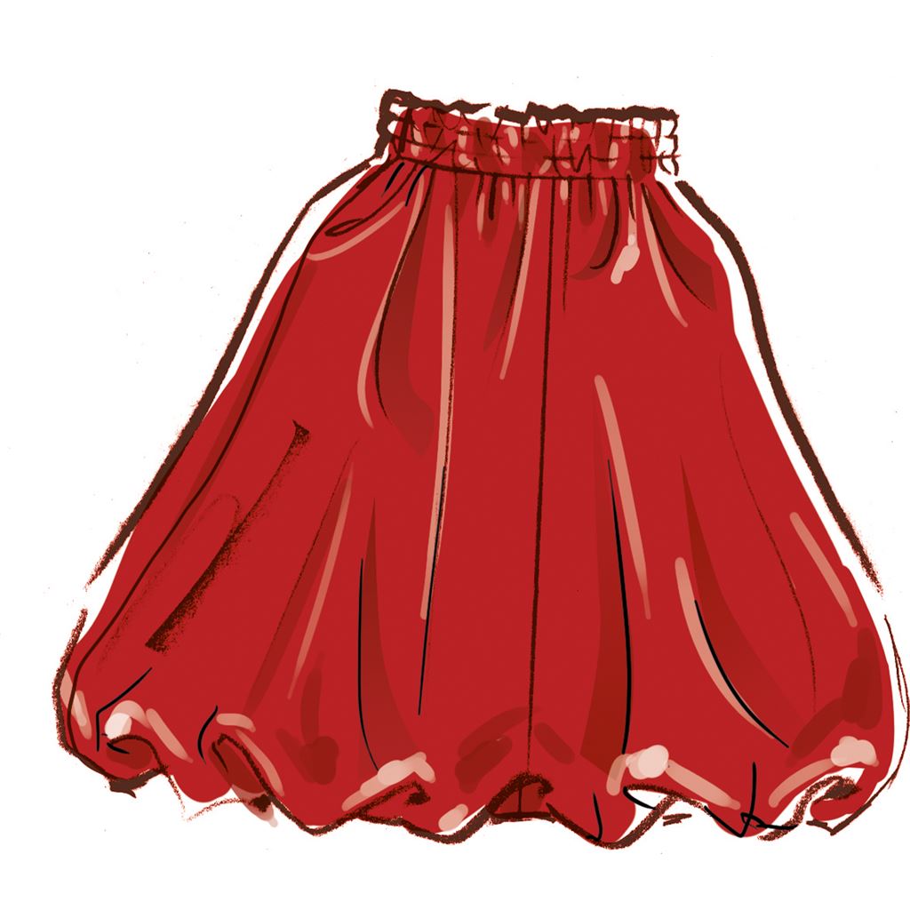 McCall's Pattern M8452 Misses Skirt In Two Lengths 8452 Image 3 From Patternsandplains.com