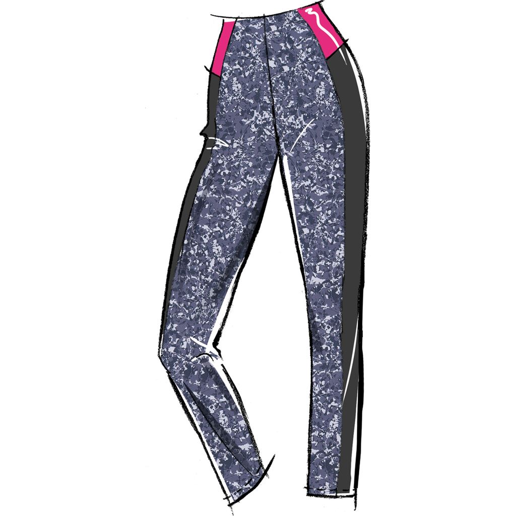 McCall's Pattern M8455 Misses Knit Top and Leggings 8455 Image 5 From Patternsandplains.com