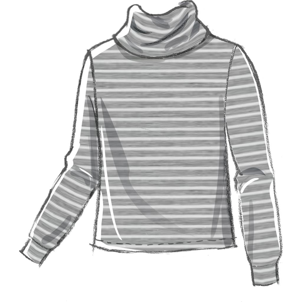 McCall's Pattern M8456 Misses and Womens Knit Top Shorts and Pants 8456 Image 4 From Patternsandplains.com